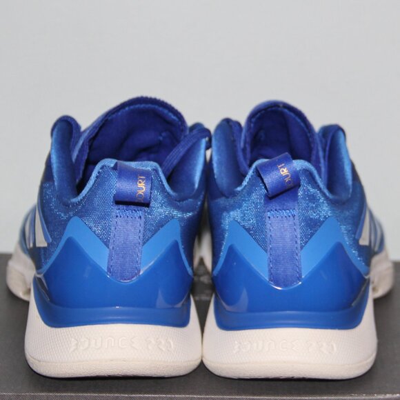 Adidas Avacourt Tennis Shoes Women 7.5 Bright Royal Blue White - Picture 5 of 7